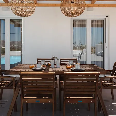 Solena, Brand-new With Pool, Agia Anna Naxos 度假居 Glinado Naxos