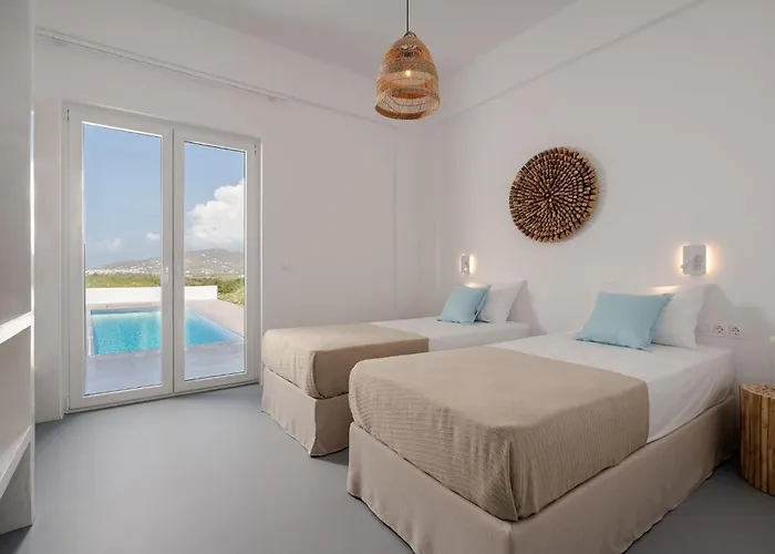 Solena, Brand-new With Pool, Agia Anna Naxos 度假居 Glinado Naxos