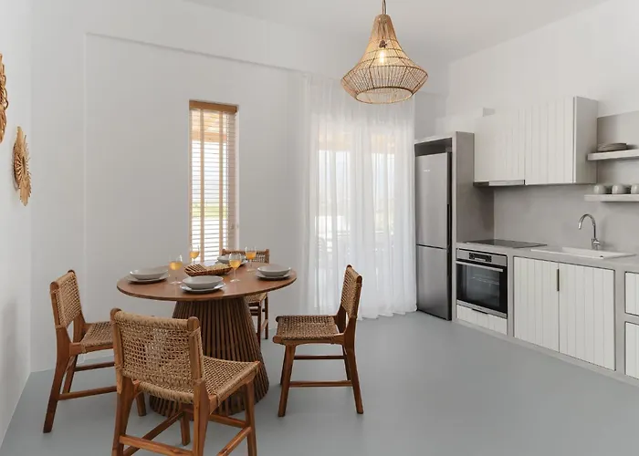 度假居 Solena, Brand-new With Pool, Agia Anna Naxos