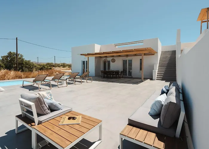 Solena, Brand-new With Pool, Agia Anna Naxos 度假居